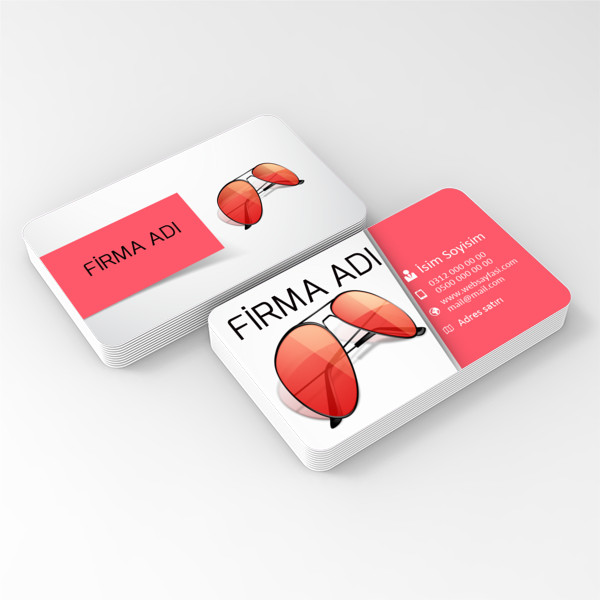 gözlükçü kartvizit