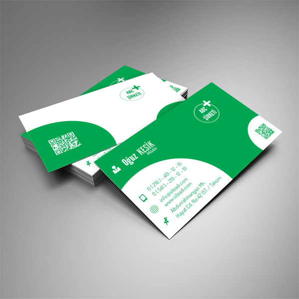 Oval Desen Kartvizit 02