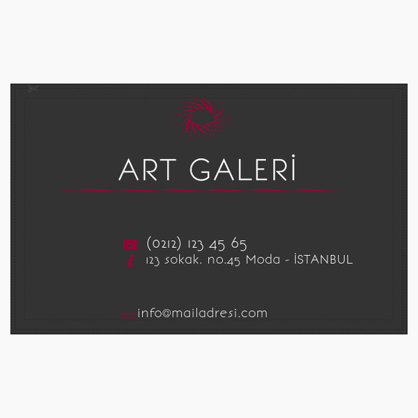 3D Tasarım kartvizit