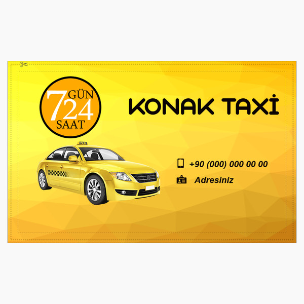taksi kartvizit