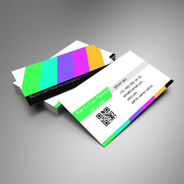 Renkli Alternatif Kartvizit