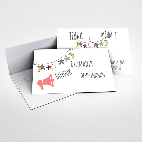 KARİKATÜR DAVETİYE