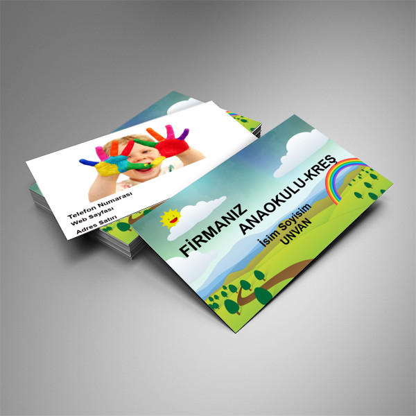 anaokulu firma kartvizit