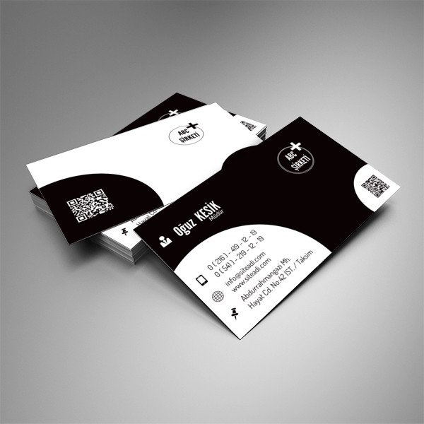 Oval Desen Kartvizit 06