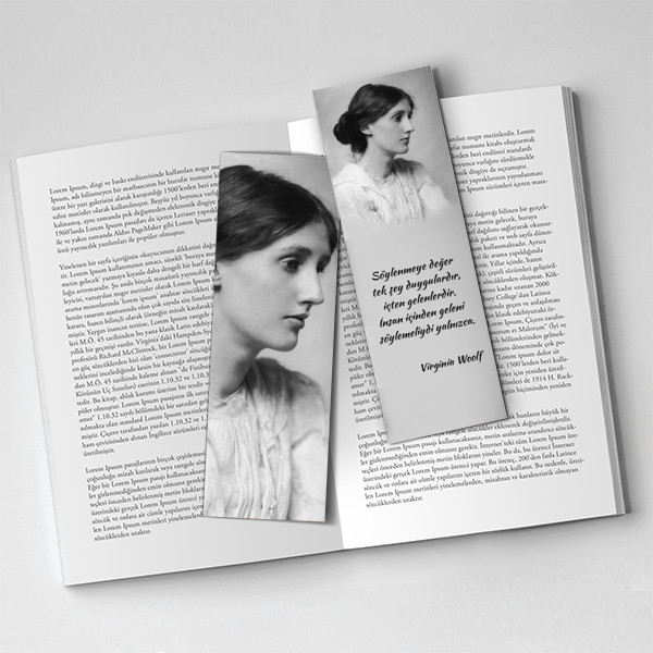 Virginia Woolf Kitap Ayracı