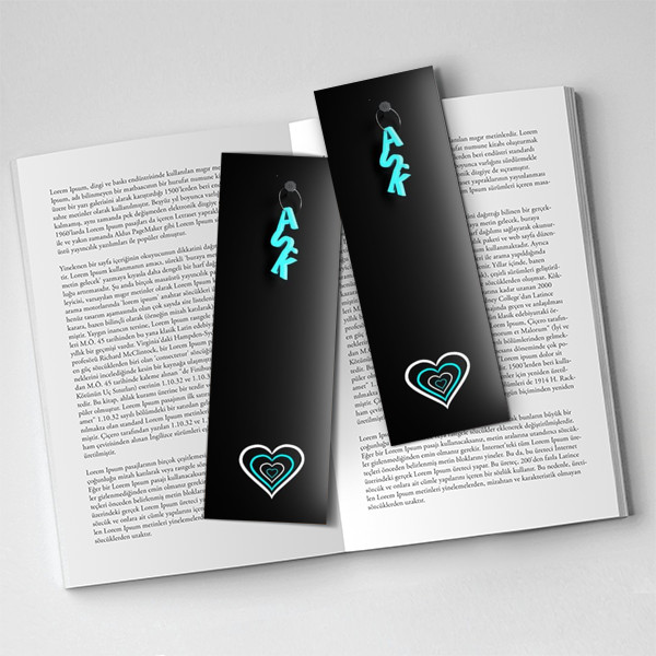 Kitap Ayracı - Aşk