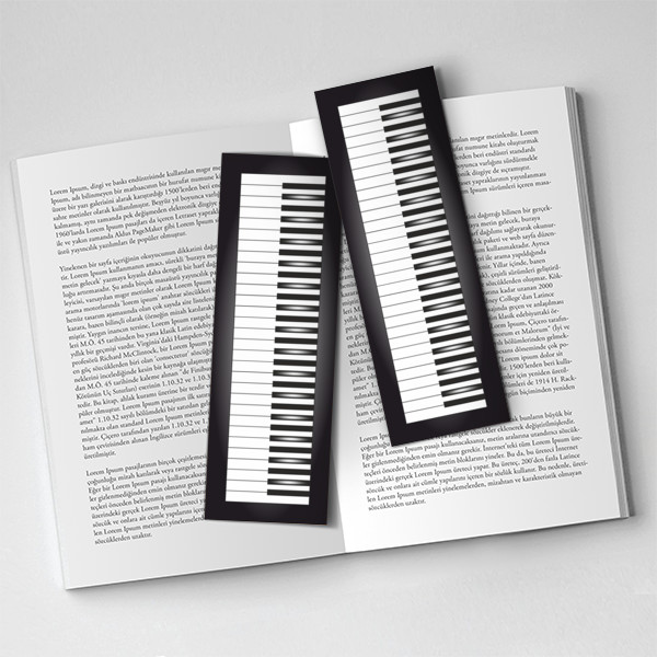 Piyano Kitap Ayracı