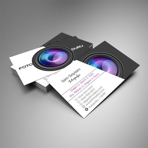 Fotoğrafçı Kartvizit