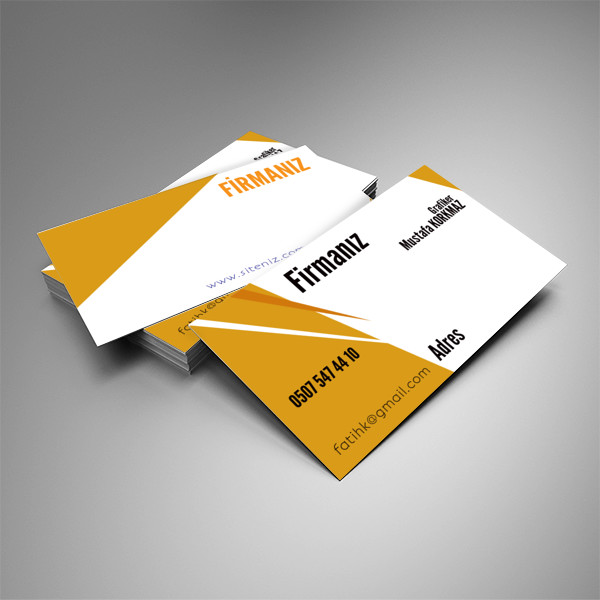 Modern Kartvizit Tasarımı