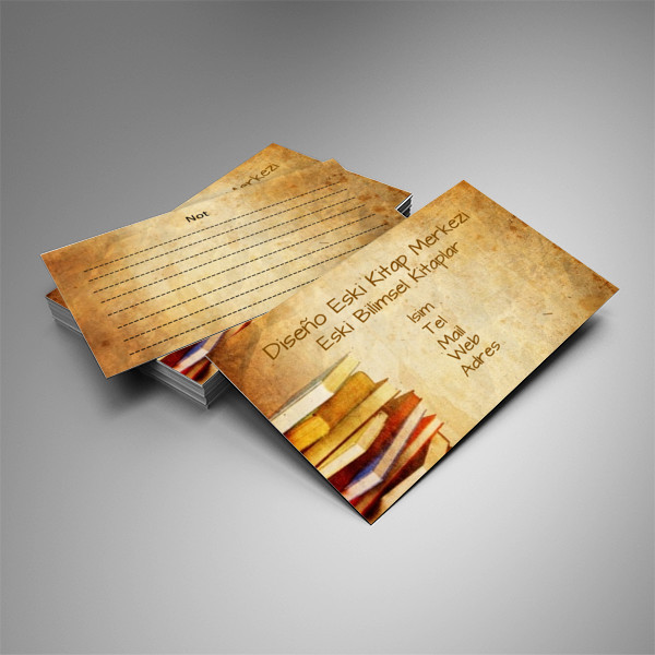 Diseño Eski Kitap Merkezi