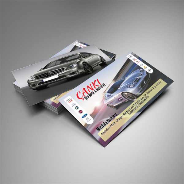 Galeri Otomotiv Kartvizit Tasarım