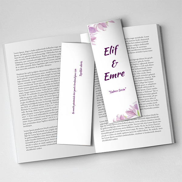 Tasarım Kitap Ayracı