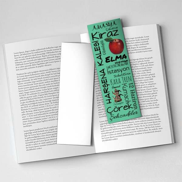 Amasya Tasarım Kitap Ayracı