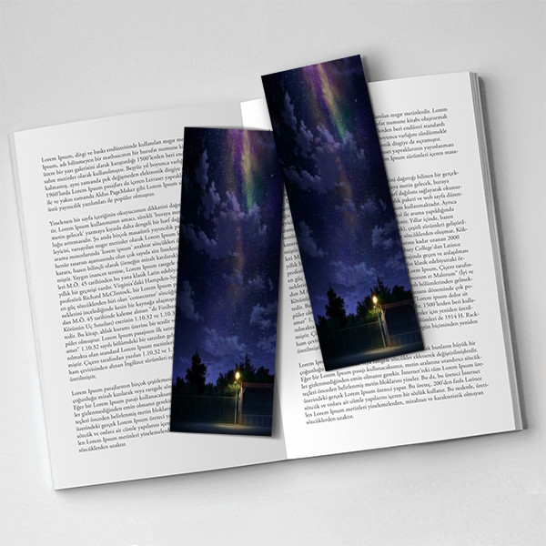 Galaxy Kitap Ayracı