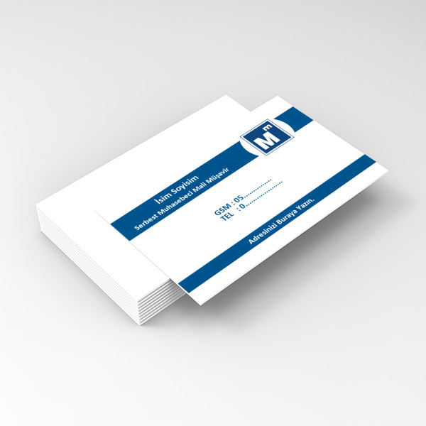 Serbest Muhasebeci Mali Müşavir Kartvizitleri