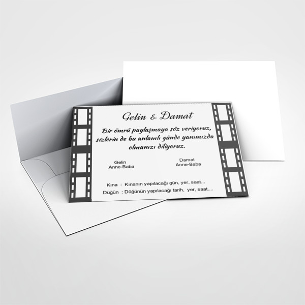 Davetiye Örneği (Standart)