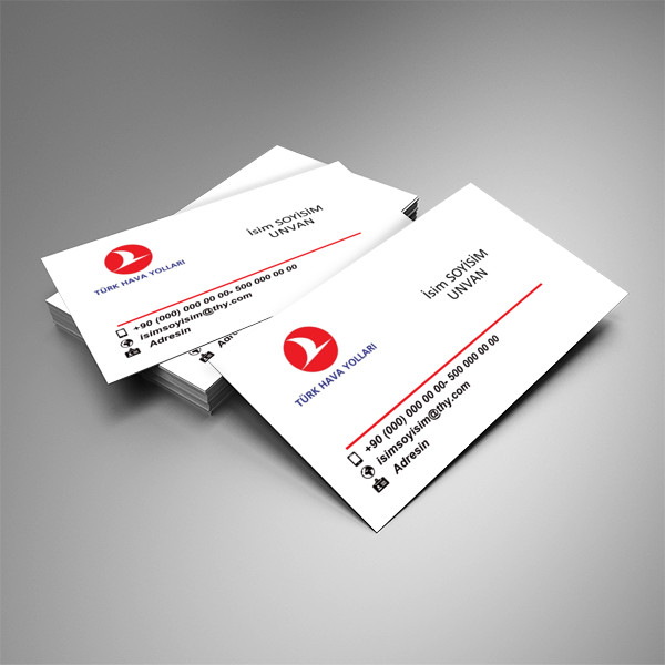 kurumsal firma kartvizit THY
