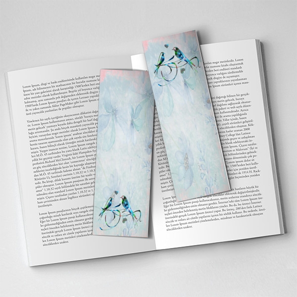Kuş Kitap Ayracı