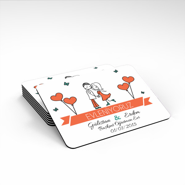 Sevimli Karakterler Davetiye