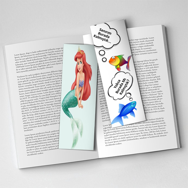 Kitap Ayracı (Balık Temalı)