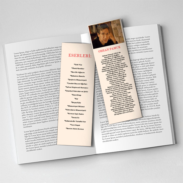 Orhan Pamuk - Kitap Ayracı